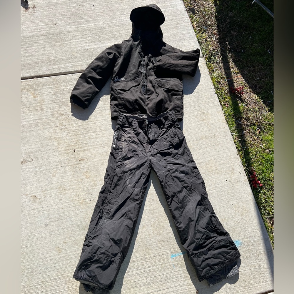 Burton kids ski set